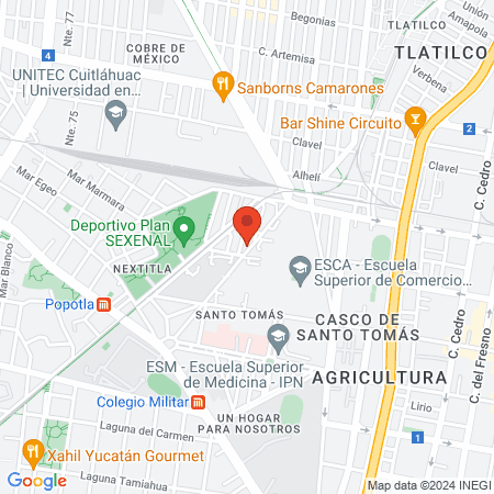 Las cejas de lulusa map