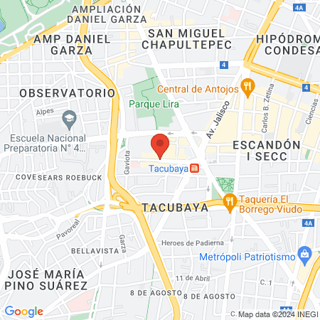 Garcia Villa Bertha Margarita map