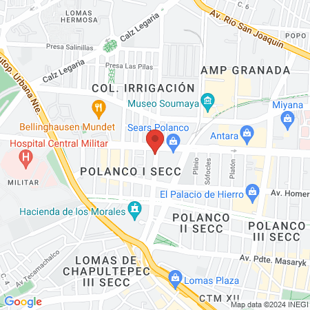 Le Parisien Estetica Vazquez de Mella map