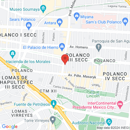 Clínica Moliere map