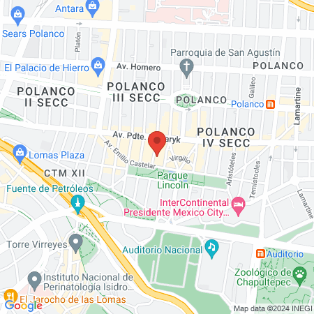 Dra. Betania Linares - Dentista Polanco map