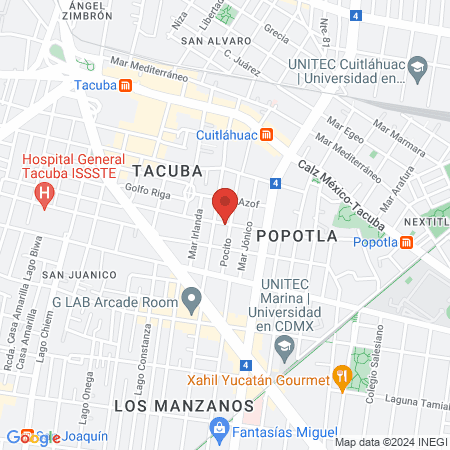 Centro veterinario pachoncitos map