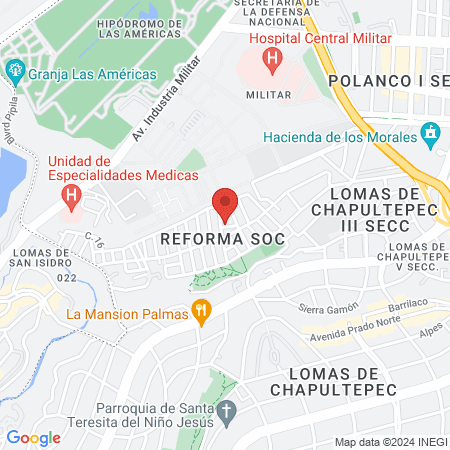 Podología Sra. Eva Reyes Alba map