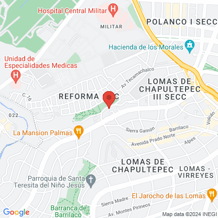 Centro Quiropractico Lomas map