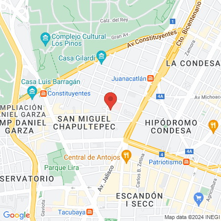 Dr. Eduardo Camacho Quintero map