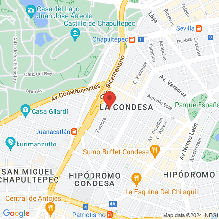 RETOUCHE MX (Beauty and SPA) map