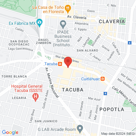 Clínica de belleza Yuvaika map