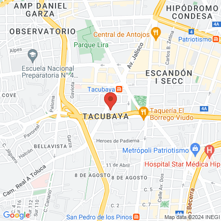 Consultorio MÉDICO Becerra map