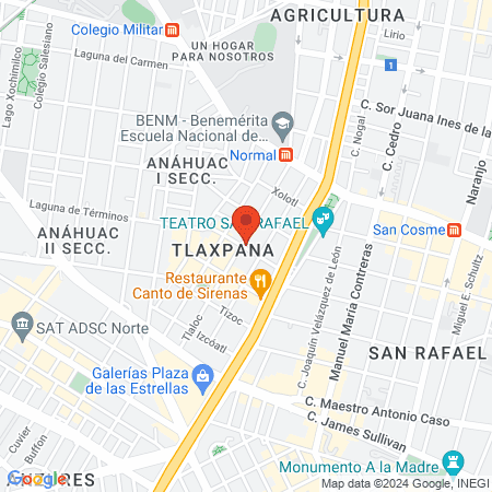 Salón lore DELINEADO PERMANENTE DF map