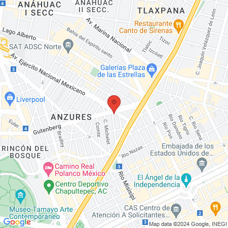 Gabiente de Otoneurofisiología map