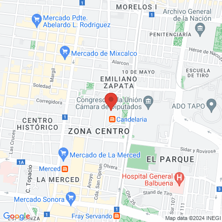 Legend Barbershop map