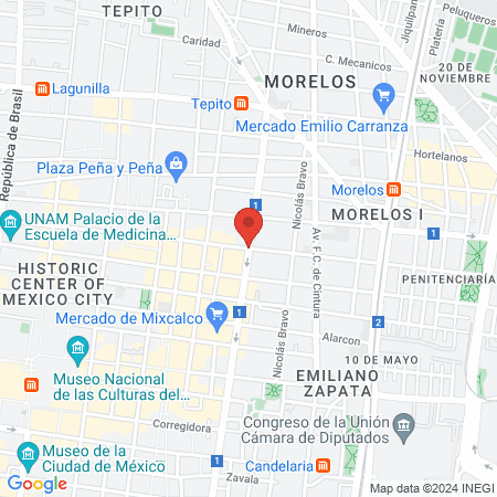 BELLEZA & BARBER map