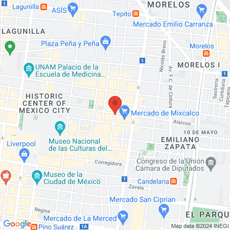 Peluqueria map
