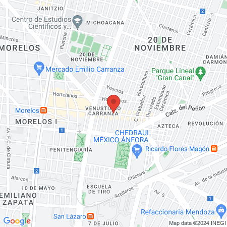 Peluqueria Socialista map