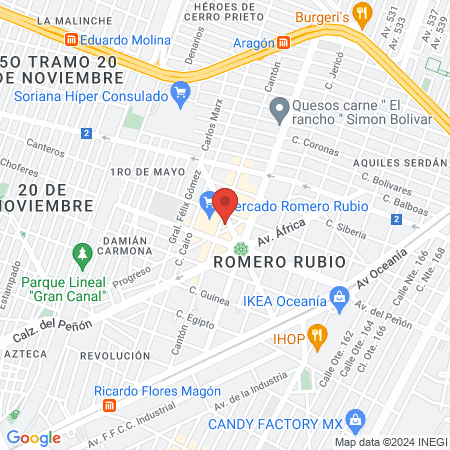 Barbería Santo Coyote map