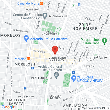 Barber & salón cosmos map