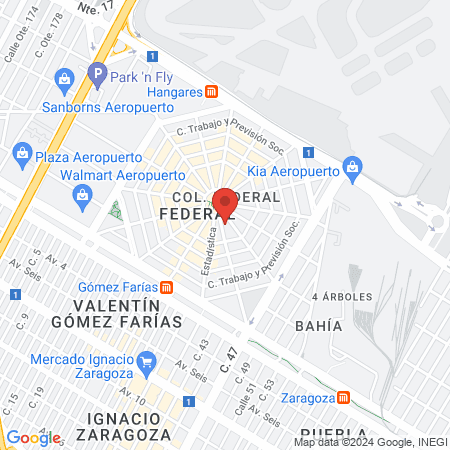 BARBERIA EL CHULO map