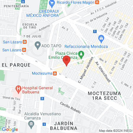 Estética Celina map