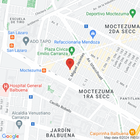 Barbería LEOONE map