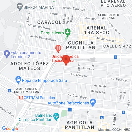 María Bonita Salón y Barbería map