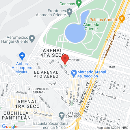 Masoterapia Prof. Diana Denise Flores Ríos map