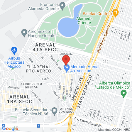 Los Bigotes del Caudillo map