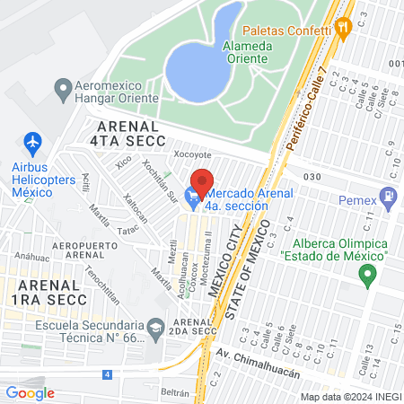 Clinica Veterinaria Arenal map