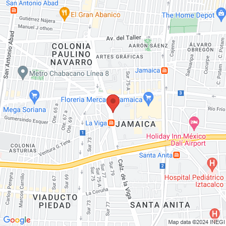 Paulifulashes and nails map