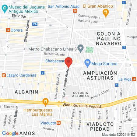 Uñas Nails & Beauty map