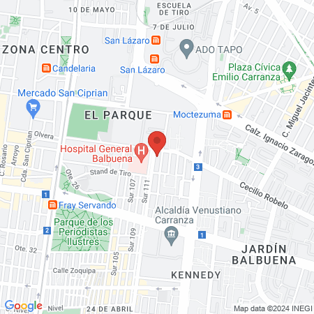 Torres Altamirano Ernestina map