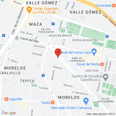 Pop Nails Luis Cuevas map