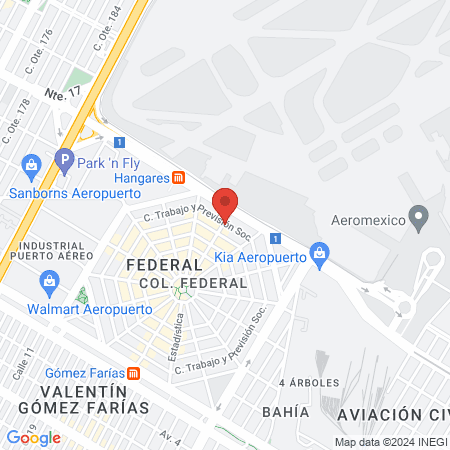 Salón beauty estética map