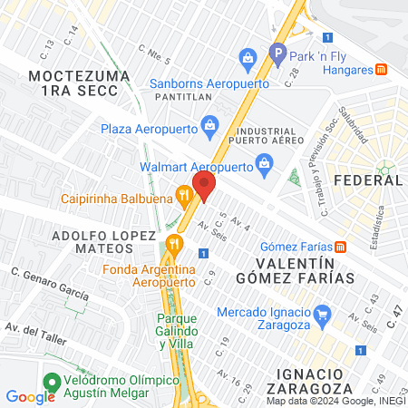 Monkey Nails bar & spa map