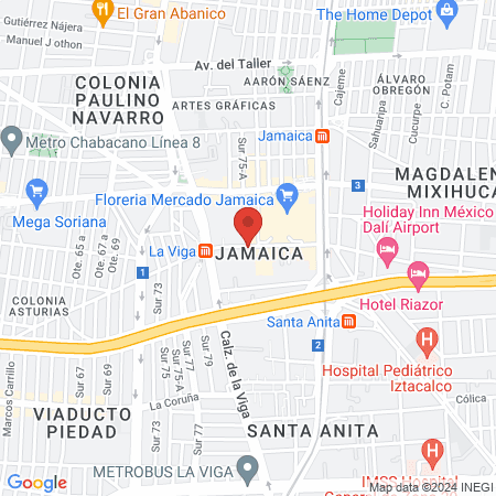 Colombian Beauty map