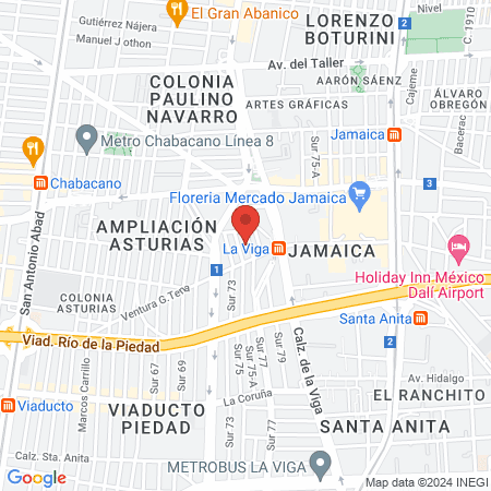 Dek Beauty Studio map