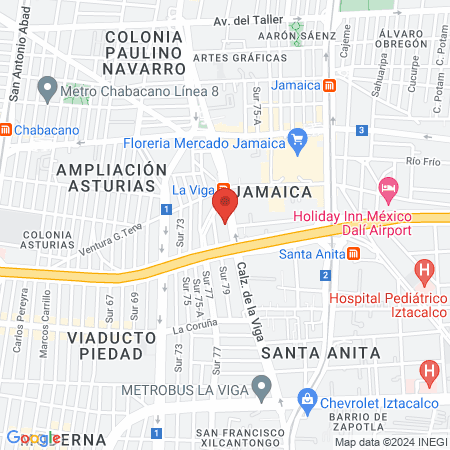 GRUPO MÉDICO QUIRURGICO LA VIGA map