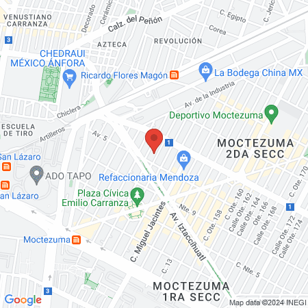 La Muelita Feliz map