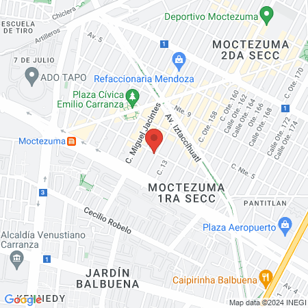 Estetica Unisex map