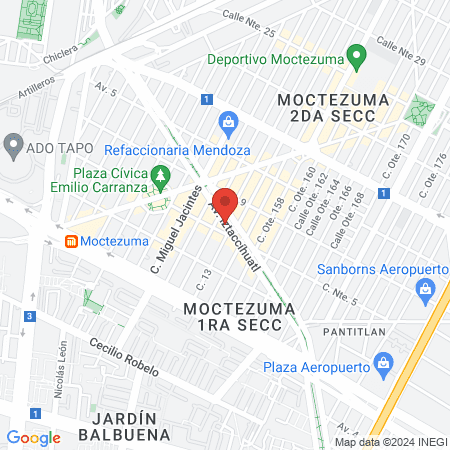 Veterinaria They Barbero Dog map