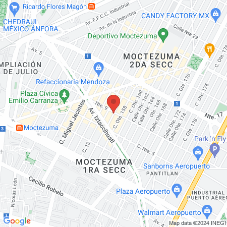 Clínica Veterinaria Indra map