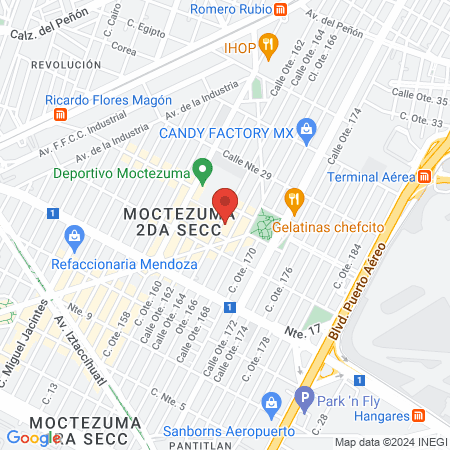 Rosa Malibú Salon map