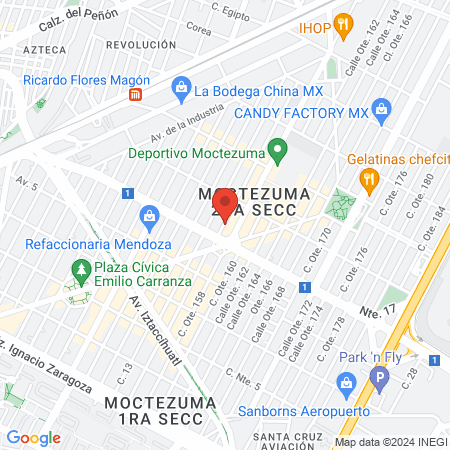 Consultorio Dent-AL map