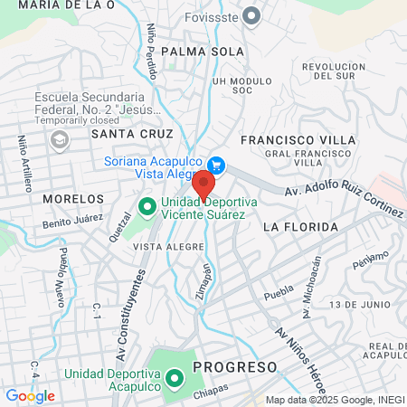 Russell Barber Shop map