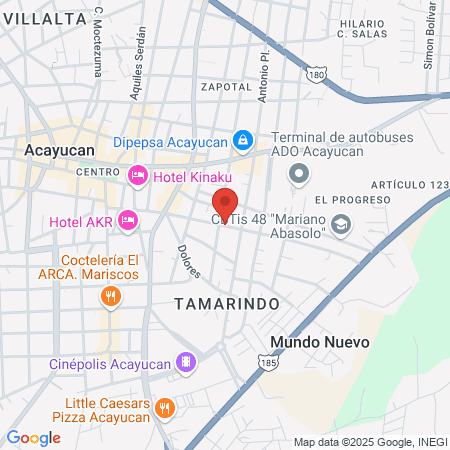 Dental Protect Acayucan map