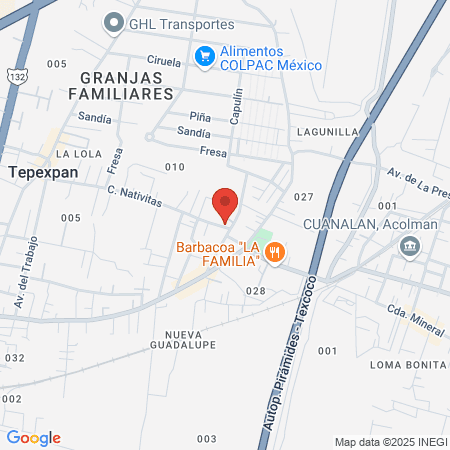 CURA HUESOS JUANITO map