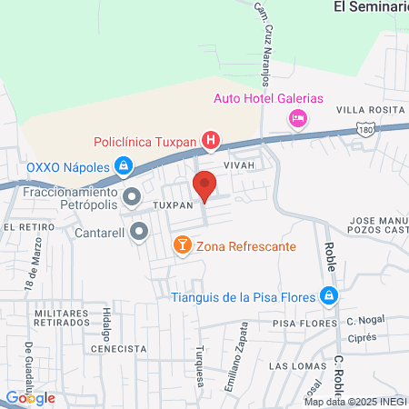 Blue&Rose peluquería map