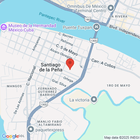 Bliss Spa Tuxpan map