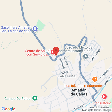 Balneario Aguas Termales map