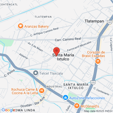 Hospital Infantil de Tlaxcala map