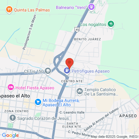 Clinica-Spa Alma García map